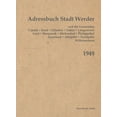 thumbnail image 1 of Adressbuch Werder und angrenzenden Gemeinden 1949: Mit einem Einwohnerverzeichnis der Stadt Werder und der Gemeinden Caputh, Ferch, Glindow, Göttin, Langerwisch, Leest, Marquardt, Michendorf, Philipps, 1 of 1