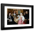 thumbnail image 1 of Adriaen Bloem 18x14 Black Modern Framed Museum Art Print Titled - In the Draper´S Shop (ca 1670), 1 of 5