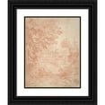 thumbnail image 1 of Adriaen Frans Boudewijns 20x24 Black Ornate Framed Double Matted Museum Art Print Titled: Landscape, 1 of 5