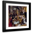 thumbnail image 1 of Adriaen Isenbrant 12x14 Black Modern Framed Museum Art Print Titled - The Mass of Saint Gregory the Great (1510-1550), 1 of 5