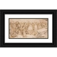 thumbnail image 1 of Adriaen van de Venne 24x14 Black Ornate Framed Double Matted Museum Art Print Titled: Frederick V Arriving in Bohemia (1613-1618), 1 of 5