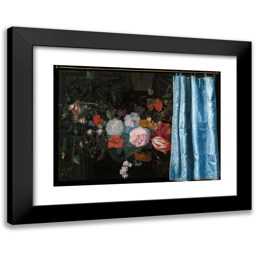 Adriaen van der Spelt 18x14 Black Modern Framed Museum Art Print Titled