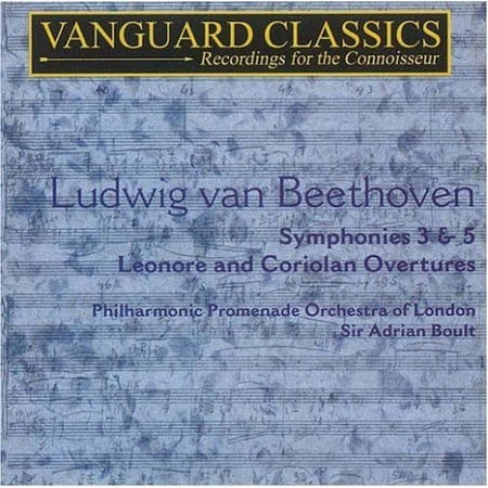 Adrian Boult - Symphonies 3 & 5 Egmont Overture Corilian Overture - Music & Performance - CD