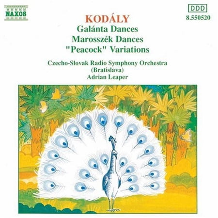 Adrian Leaper - Peacock Variations / Galanta Dances - Music & Performance - CD