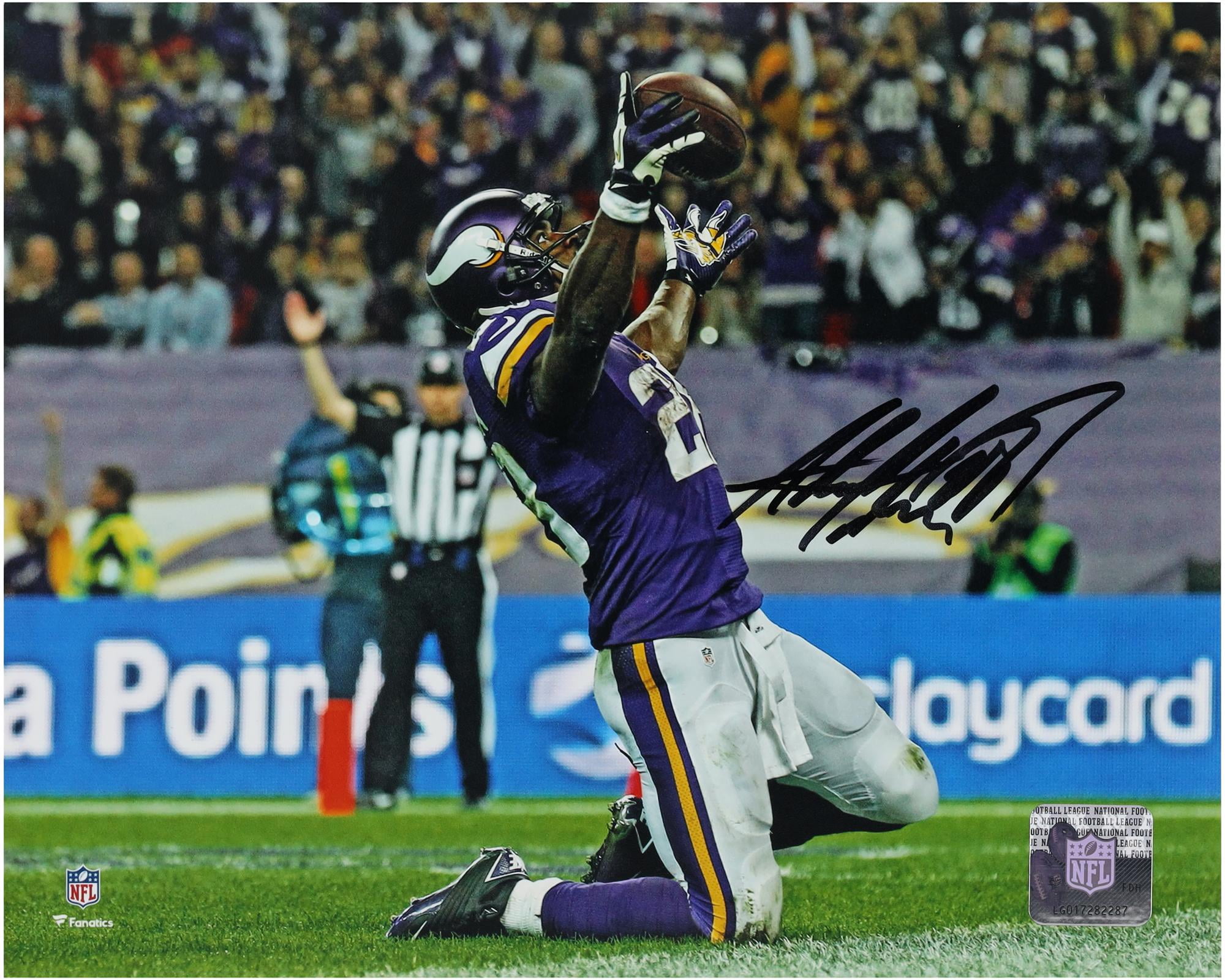Adrian Peterson Minnesota Vikings Autographed 8" x 10" Celebration Photograph - Fanatics Authentic Certified