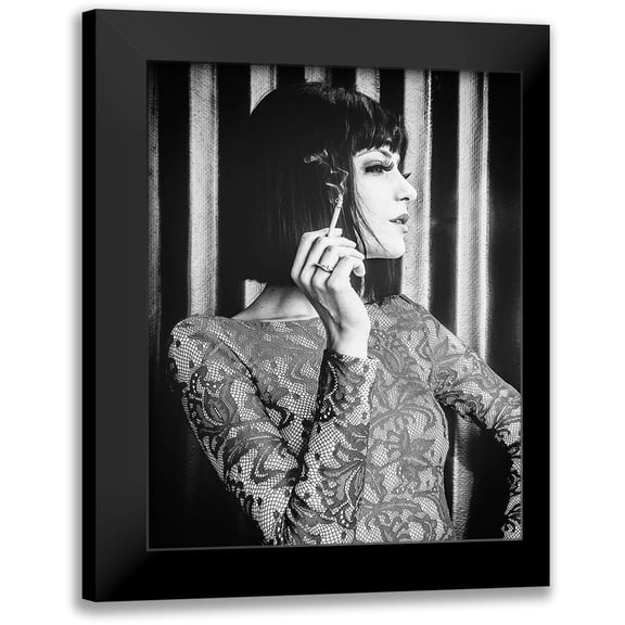 Adrian, Simion 12x14 Black Modern Framed Museum Art Print Titled - Saturday.