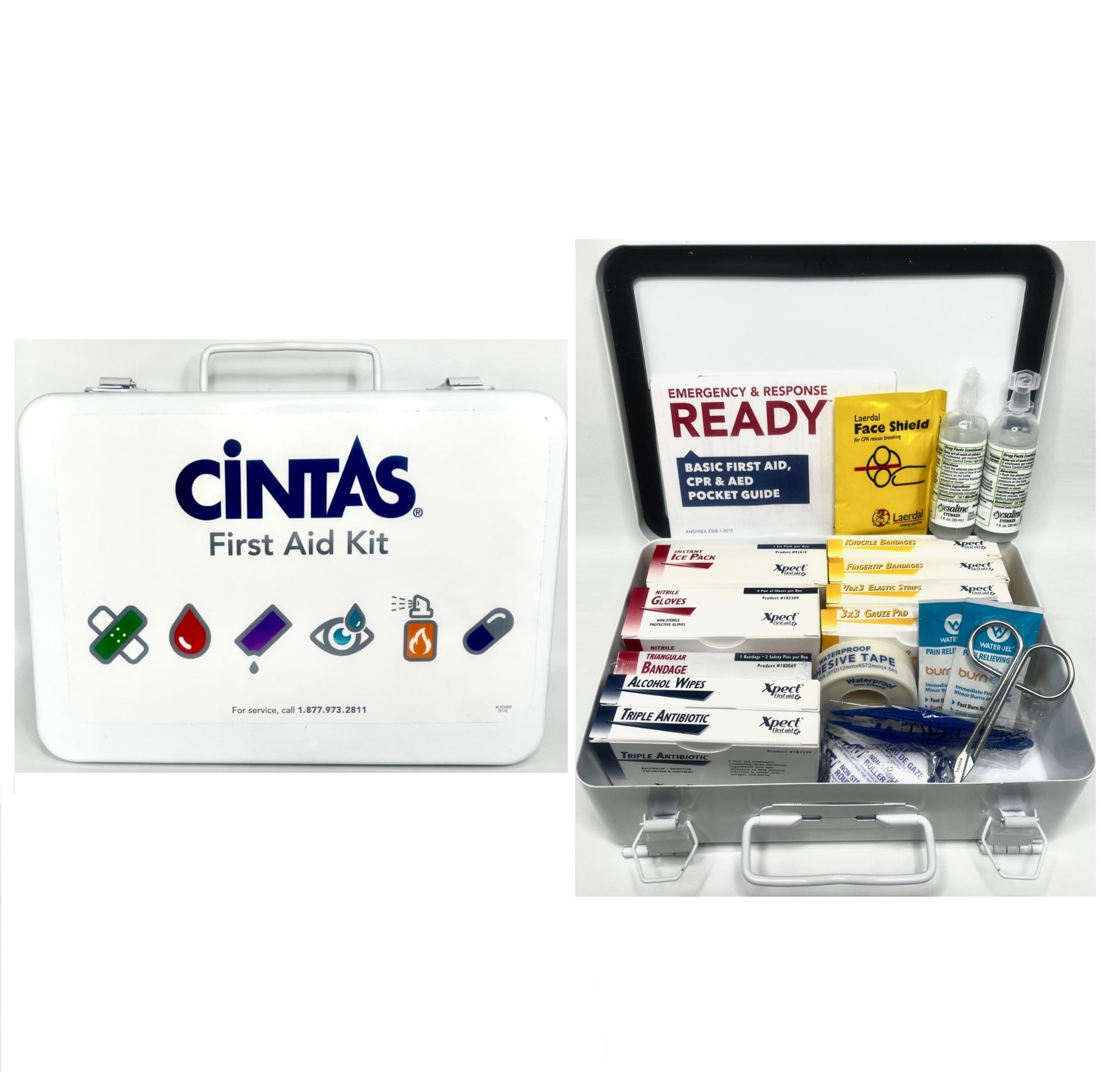 Adrian Steel 15372-0, First Aid Kit, Cintas, image size:2467x2360