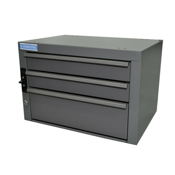 Adrian Steel 919, 3-Drawer Unit w/ Lock