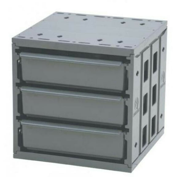 Adrian Steel DC12, 3-Drawer Unit