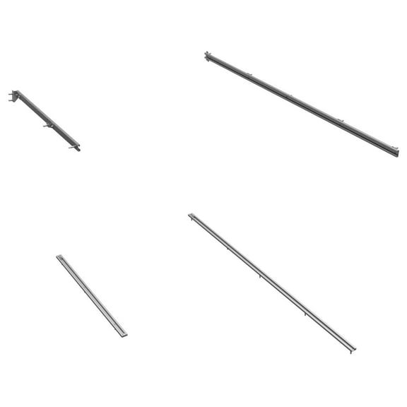 Adrian Steel RKPMSWB, Mounting Rail Kit, ProMaster, 118" WB