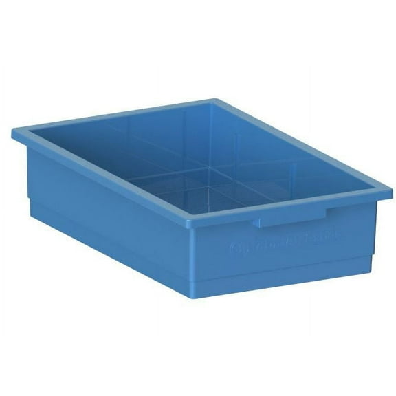 Adrian Steel SBIN120418, Blue Bin, 12"W x 4"H x 18"D