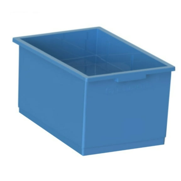 Adrian Steel SBIN121218, Blue Bin, 12"W x 12"H x 18"D