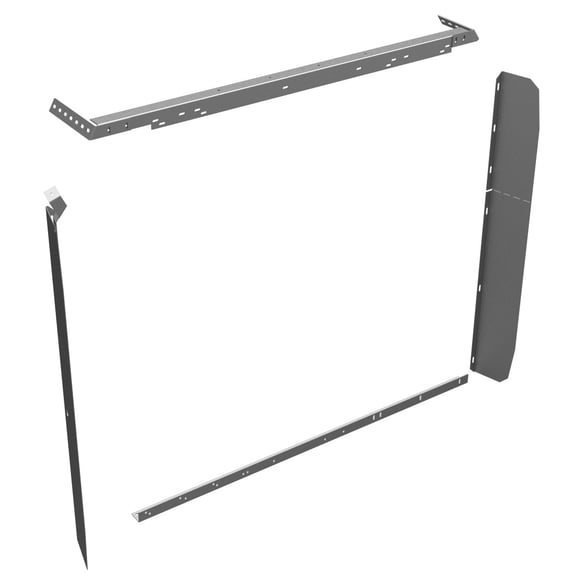 Adrian Steel WKC1FSVGM, Steel Partition Mounting Kit