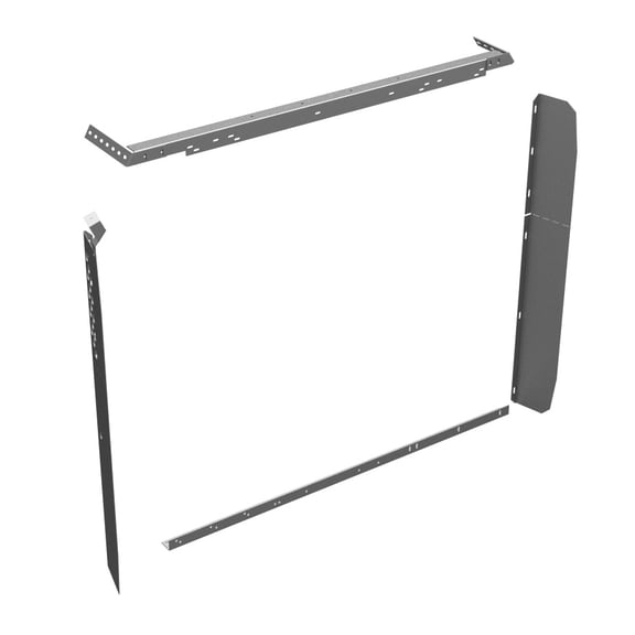 Adrian Steel WKC2FSVGM3, Steel Partition Mounting Kit w/ Visibility