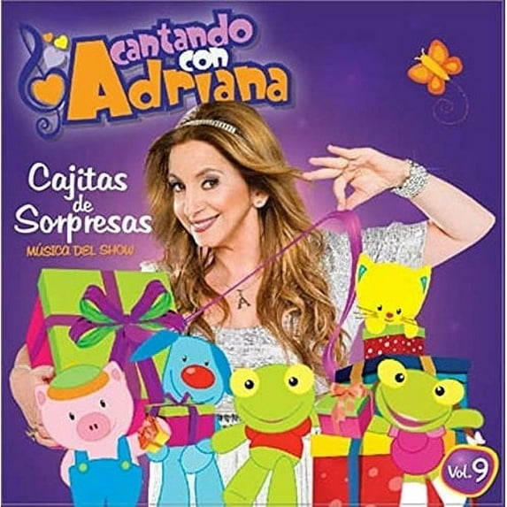 Adriana - Cajitas de Sorpresas Vol. 9 - Kids & Family - CD