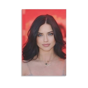 Adriana Lima Sexy Model Print Poster (4) Poster Decorative Painting Canvas Wall Art Living Room Posters Bedroom Painting 12x18inch(30x45cm)