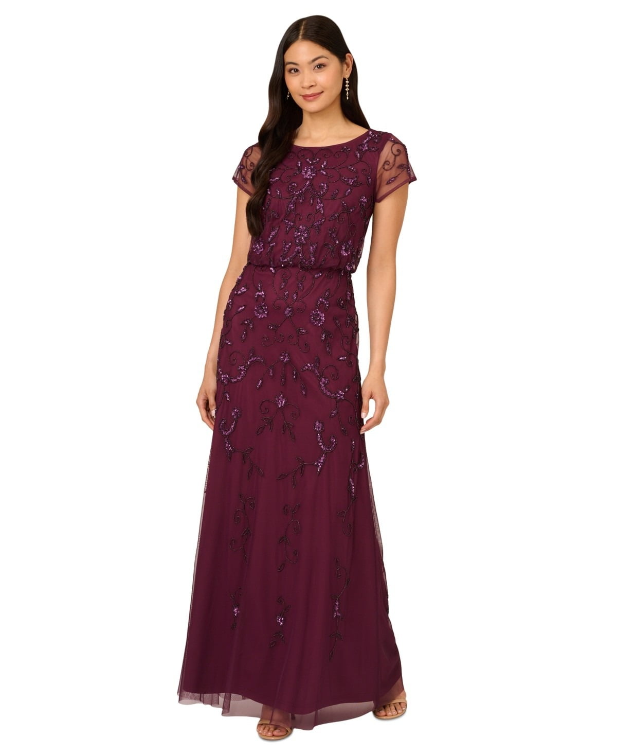 bubble formal dresses Portia and Scarlett PS24028 Short Bubble Hem Back Bow Homecoming Dress –  The Dress Outlet main image 1