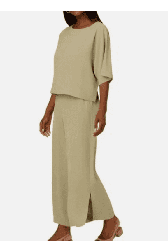 Women's Airflow 2 Piece Loungewear Set Green Large