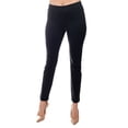 thumbnail image 1 of Adrianna Papell mid banded waist solid ponte pant by Curated Brands, 1 of 7