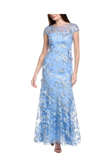green emerald velvet dress Adrianna Papell AP1E209757 main image 1