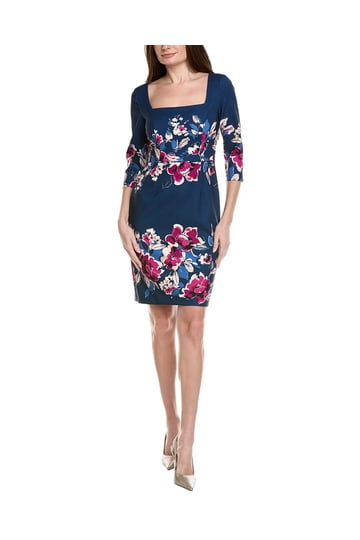 hailey logan by adrianna papell blue dress Hailey Logan by Adrianna Papell Gold Metallic Short Cocktail Dress Siz   Style Exchange Boutique PGH