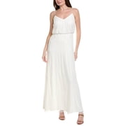 adrianna papell white long dress Long Sleeve Overskirt Bridal Gown by Adrianna Papell 31319L main image 0