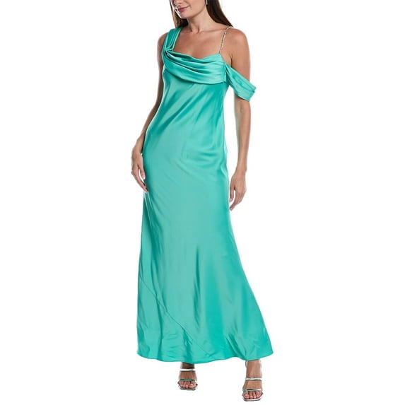 Adrianna Papell womens Maxi Dress, 6, Green