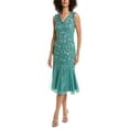 thumbnail image 1 of Adrianna Papell womens  Mermaid Midi Dress, 14, Blue, 1 of 3