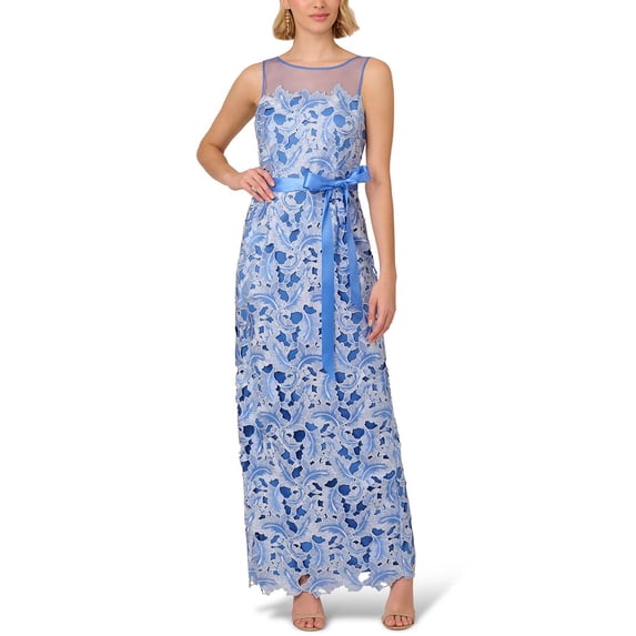 Adrianna Papell womens Tonal Lace Dress, 10