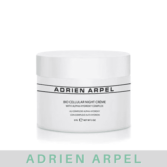 Adrien Arpel Bio Cellular Night Cream, Formulated with Alpha-Hydroxy Complex, Smooths and Plumps Skin