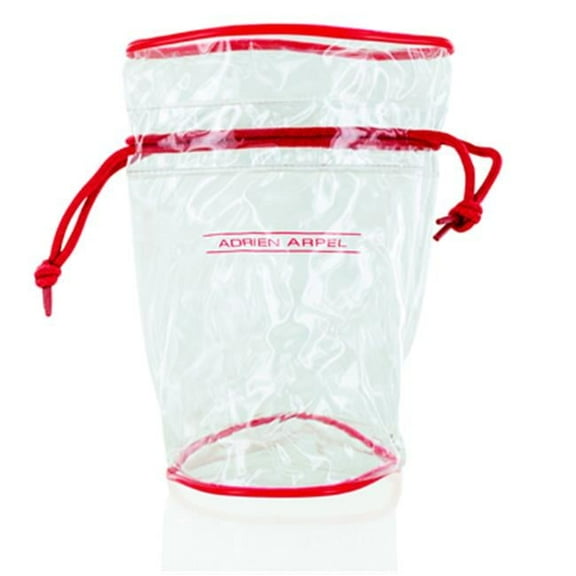 Adrien Arpel ADRIBAG Red & Clear Bag