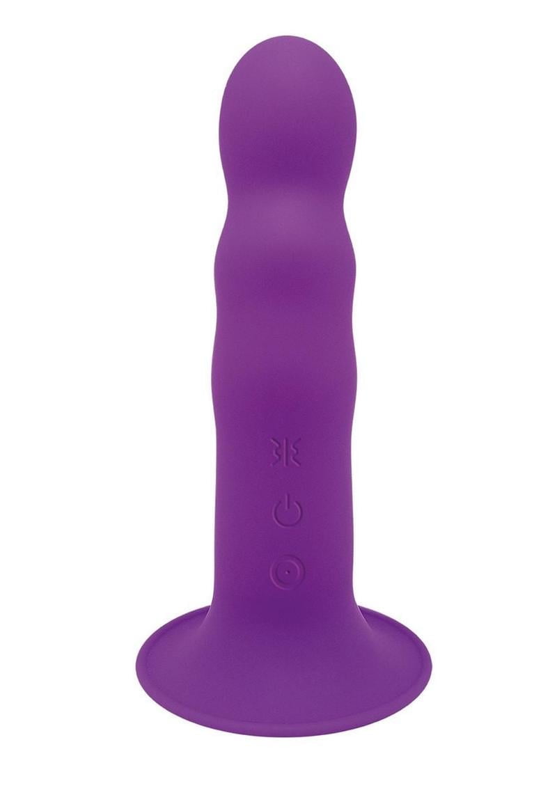 purple vibrating dildo Purple Rain Multi-Function Vibrator 7 Inch - Hott Love main image 1