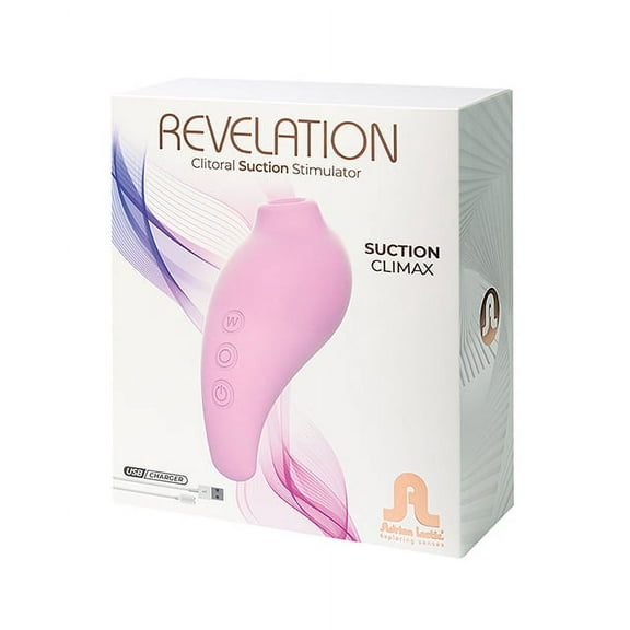 Adrien Lastic Revelation Suction Vibrator, Pink