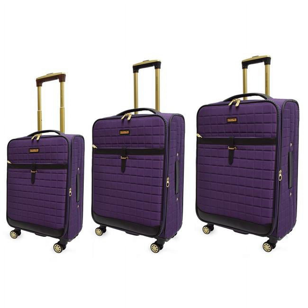 Adrienne Vittadini® Rose Gold Floral Luggage Set