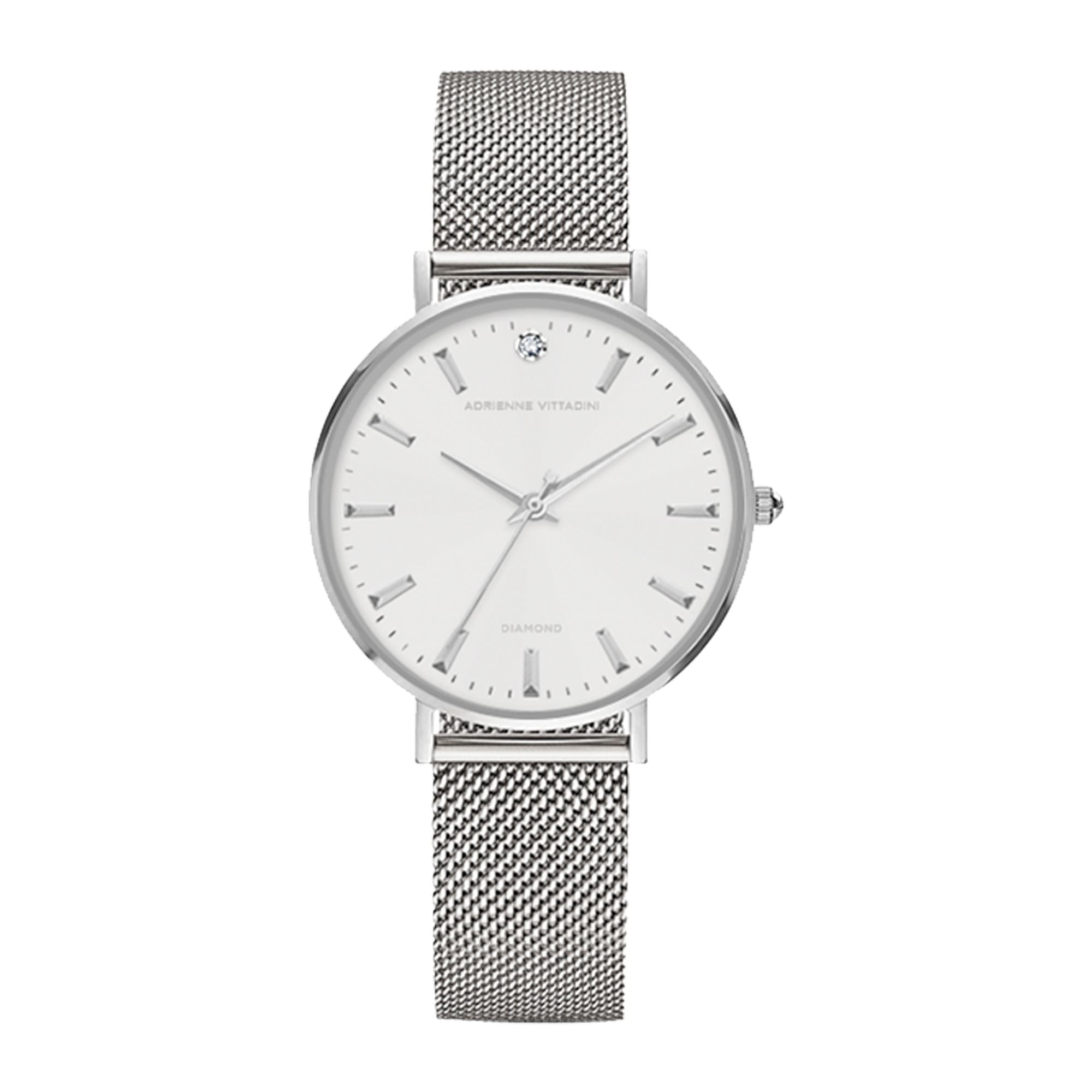 Adrienne vittadini rose gold diamond cheap watch