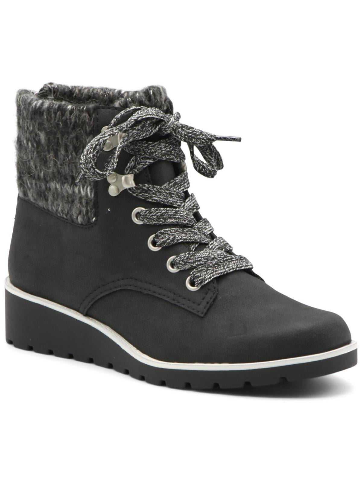 Adrienne Vittadini Womens TRILOGY Comfort Zip Up Closure Ankle Boots Walmart