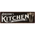thumbnail image 1 of Adrienne's Kitchen Sign Chic Wall Decor Gift Mom 8x24 108240014397, 1 of 1