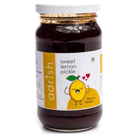 Adrish Zerowaste Sweet Lemon Pickle 8.81 oz