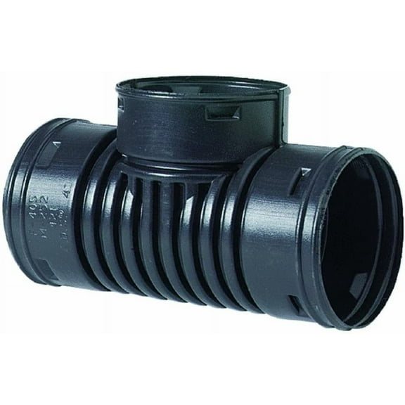 Ads Snap Tee Corrugated 4 " Polyethylene