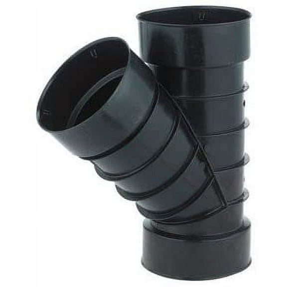 Ads Wye Corrugated 4 " 45 Deg. Polyethylene