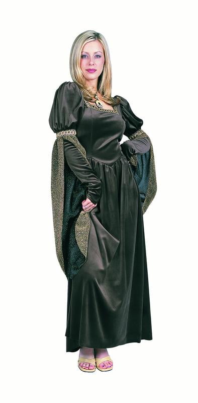 RG Costumes 86387-BN Renaissance Queen Plus Size Costume - Brown