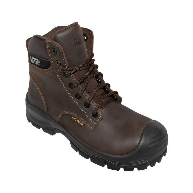 Adtec Mens Leather Composite Toe Work Safety Boot