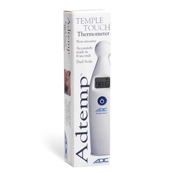 Adtemp 427 Temporal Contact Thermometer LCD Display 427Q 1 Each