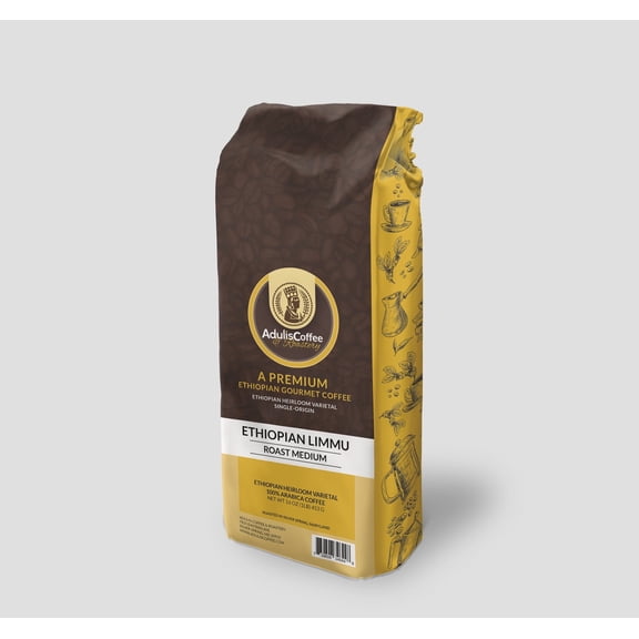 Limmu Medium Roast Whole Bean, Adulis Coffee