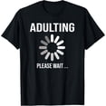thumbnail image 1 of Adult 18th Birthday Gift Ideas for 18 Years Old Girls Boys T-ShirtMen and women, Black T-shirt, size: Extra large, 1 of 4
