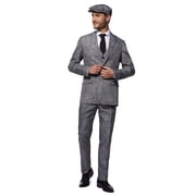 Oppo Merchandise Group 20s Gangster Mens Grey Suitmeister | Small Male