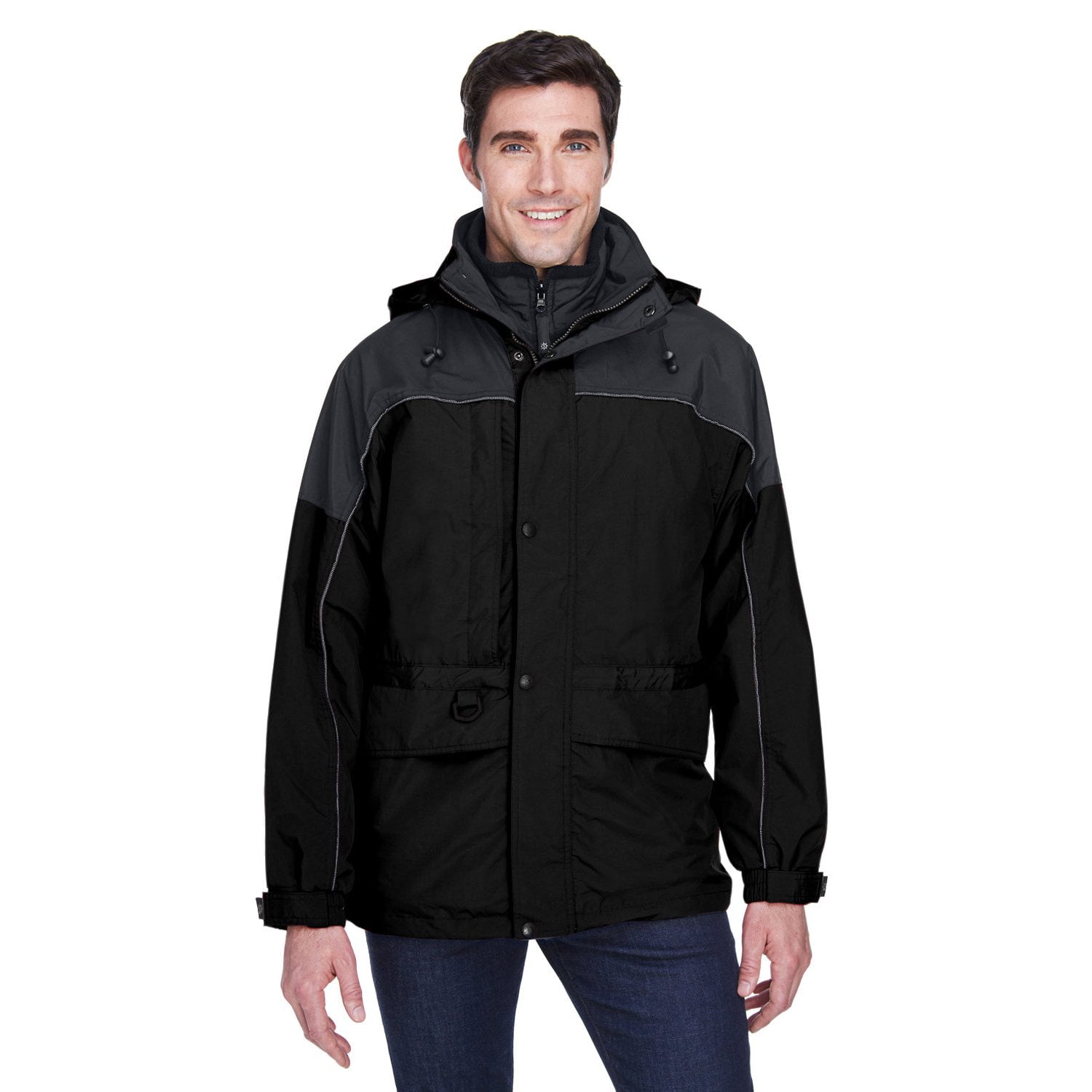Adult 3-in-1 Two-Tone Parka - Walmart.com