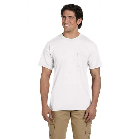 Adult 50/50 Pocket T-Shirt