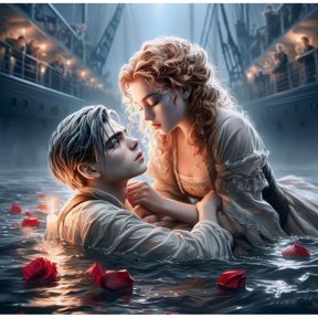 Adult 5D Diamond Painting Set, Titanic pattern Diamond Painting Set, DIY Round Diamond Art Craft Set, Home Wall Decoration