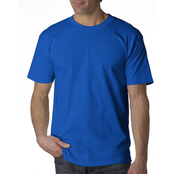 Adult 6.1 oz., 100% Cotton T-Shirt ROYAL M
